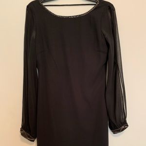 Women’s black embellished dress